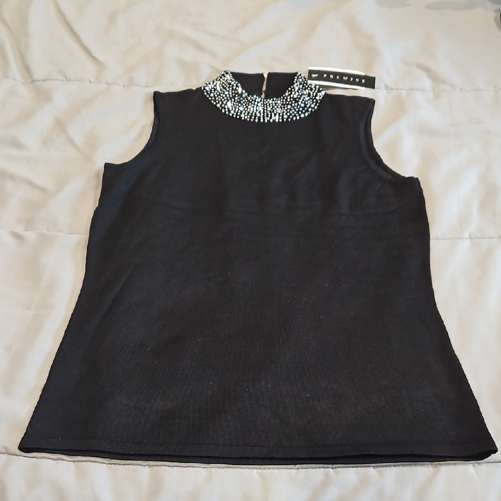 Premise, Sparkly Pullover Top,NWT,S